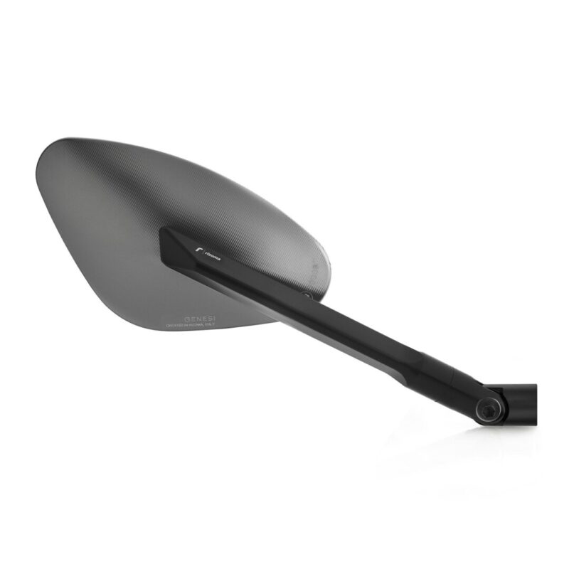 Backspegel Rizoma Genesi, Thunder grey,Vänster, BS174D